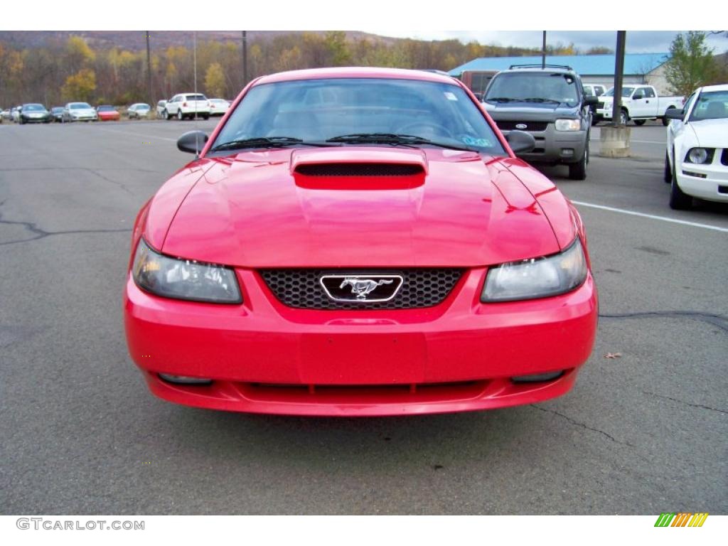 2004 Mustang GT Coupe - Torch Red / Medium Graphite photo #2