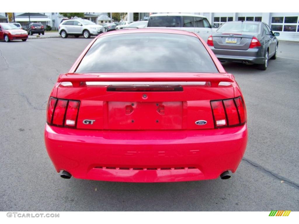 2004 Mustang GT Coupe - Torch Red / Medium Graphite photo #6
