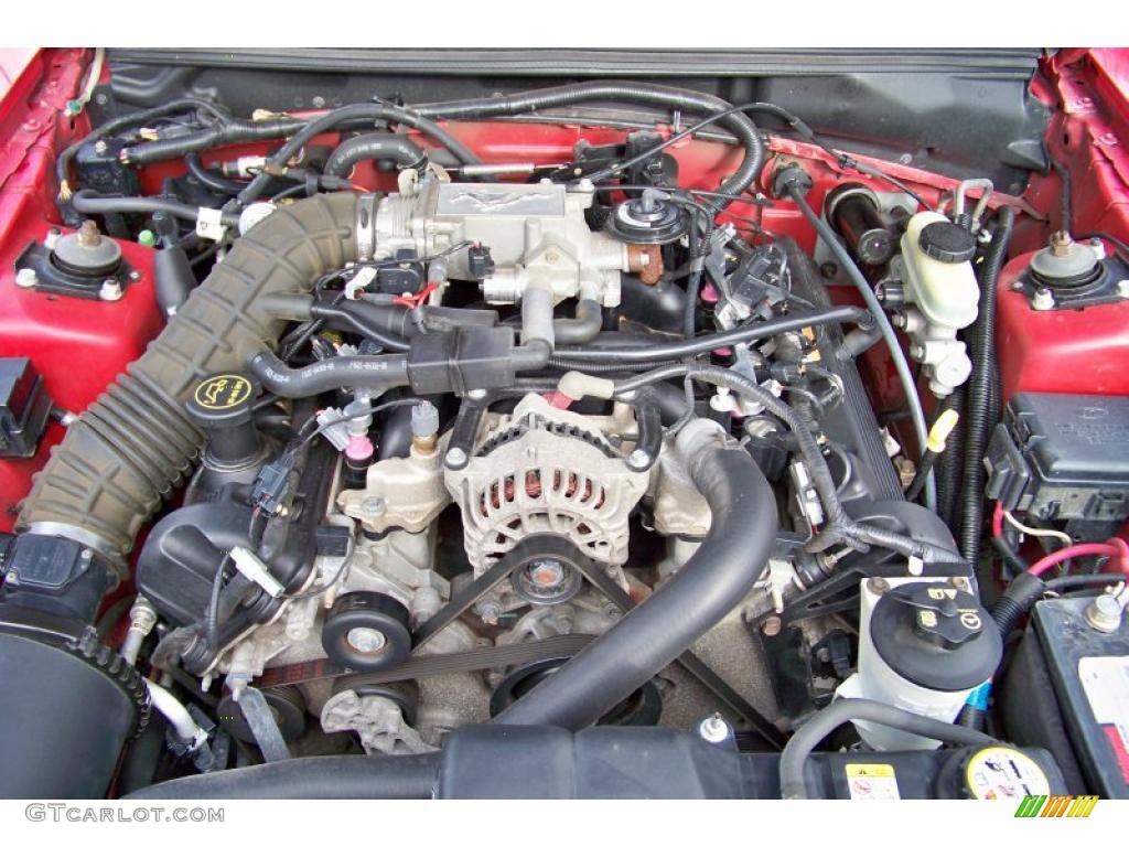 2004 Ford Mustang GT Coupe 4.6 Liter SOHC 16-Valve V8 Engine Photo #39420517