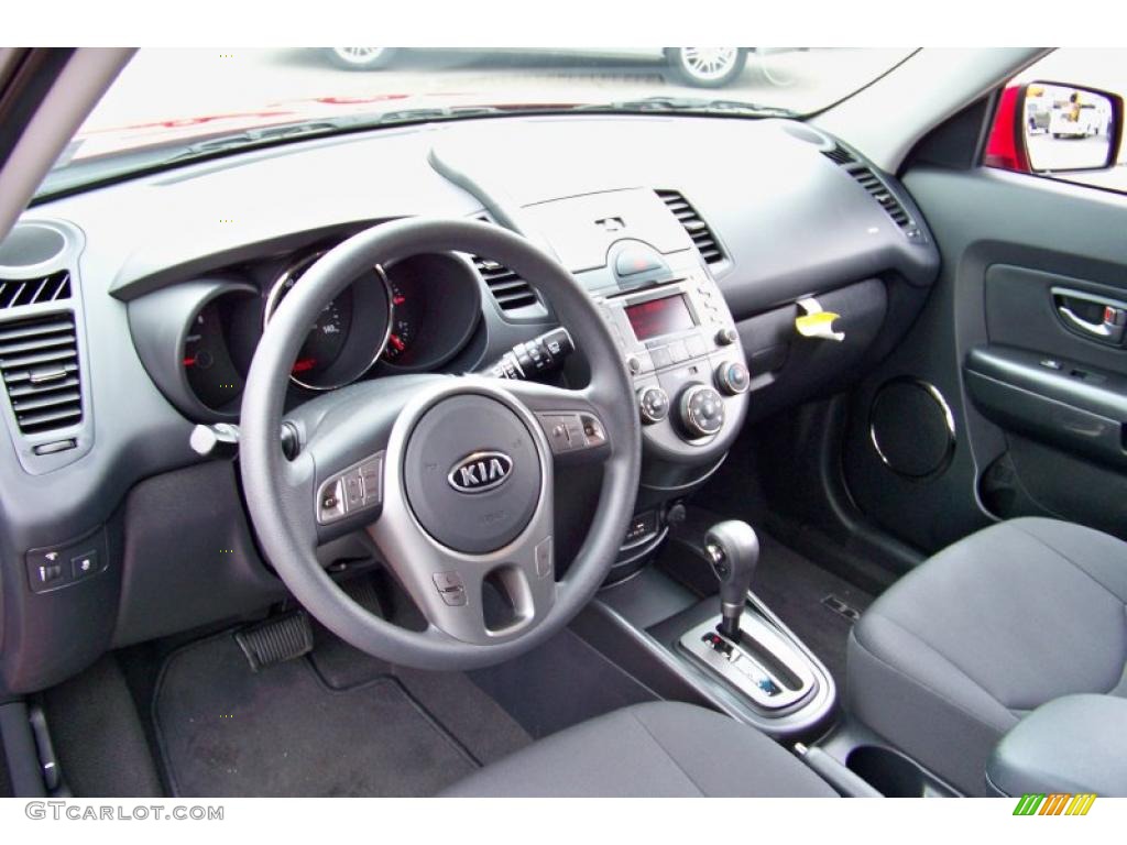 Black Soul Logo Cloth Interior 2010 Kia Soul + Photo #39420617