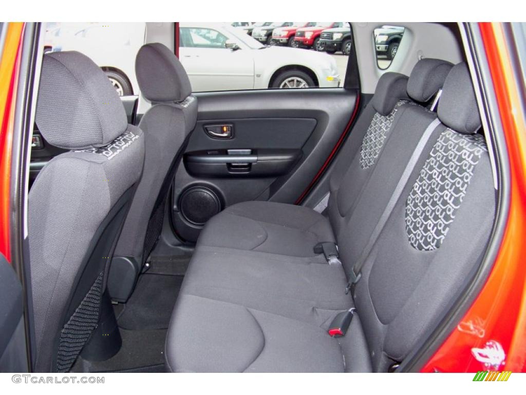 Black Soul Logo Cloth Interior 2010 Kia Soul + Photo #39420625