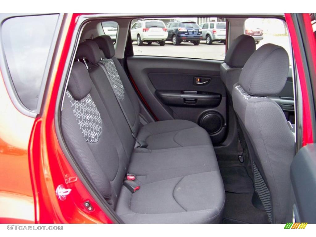 Black Soul Logo Cloth Interior 2010 Kia Soul + Photo #39420633