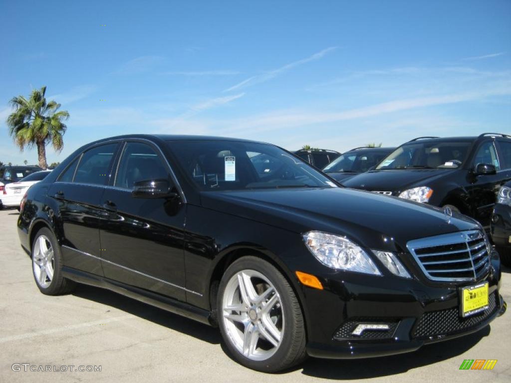 Black 2011 Mercedes-Benz E 350 Sedan Exterior Photo #39421538