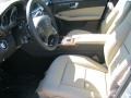 Almond/Black 2011 Mercedes-Benz E 350 Sedan Interior Color