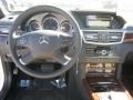 Almond/Black 2011 Mercedes-Benz E 350 Sedan Dashboard