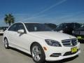 Arctic White 2011 Mercedes-Benz C 300 Sport Exterior