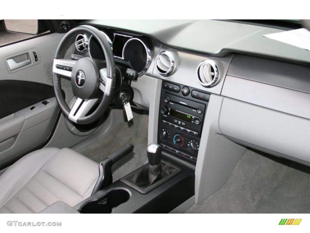 2007 Mustang GT Premium Convertible - Black / Light Graphite photo #5