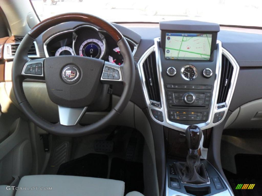 2011 Cadillac SRX FWD Shale/Brownstone Dashboard Photo #39421986