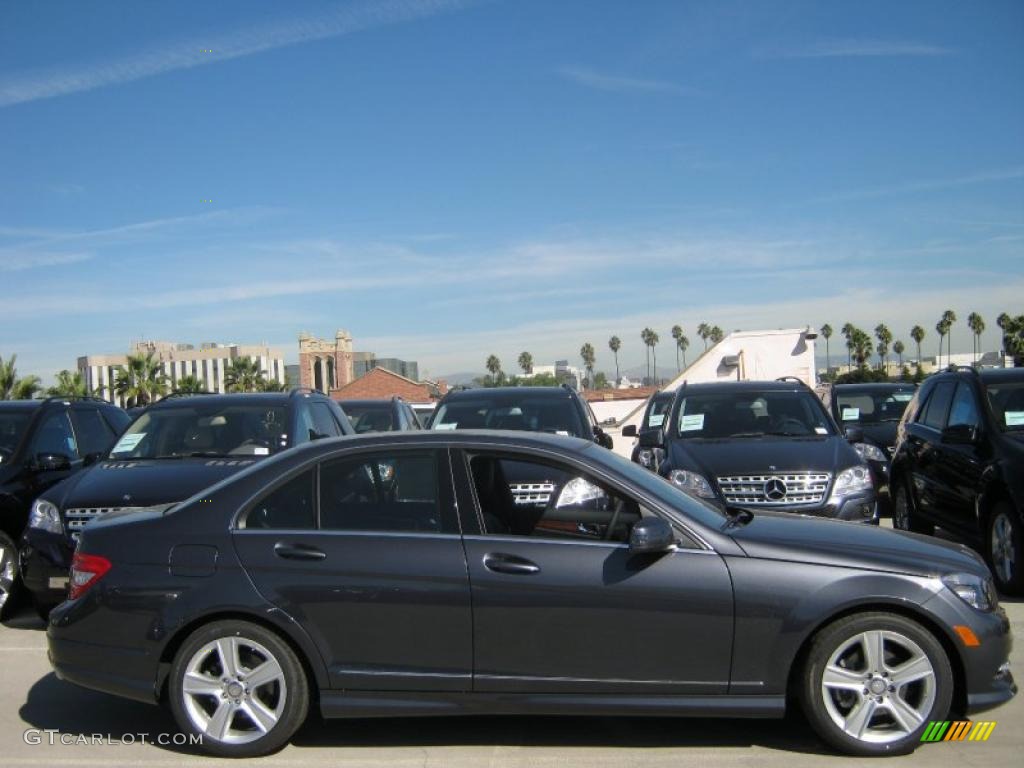 Steel Grey Metallic 2011 Mercedes-Benz C 300 Sport Exterior Photo #39422038