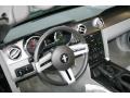 Light Graphite 2007 Ford Mustang GT Premium Convertible Steering Wheel
