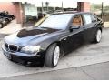 Black Sapphire Metallic 2007 BMW 7 Series 750Li Sedan Exterior
