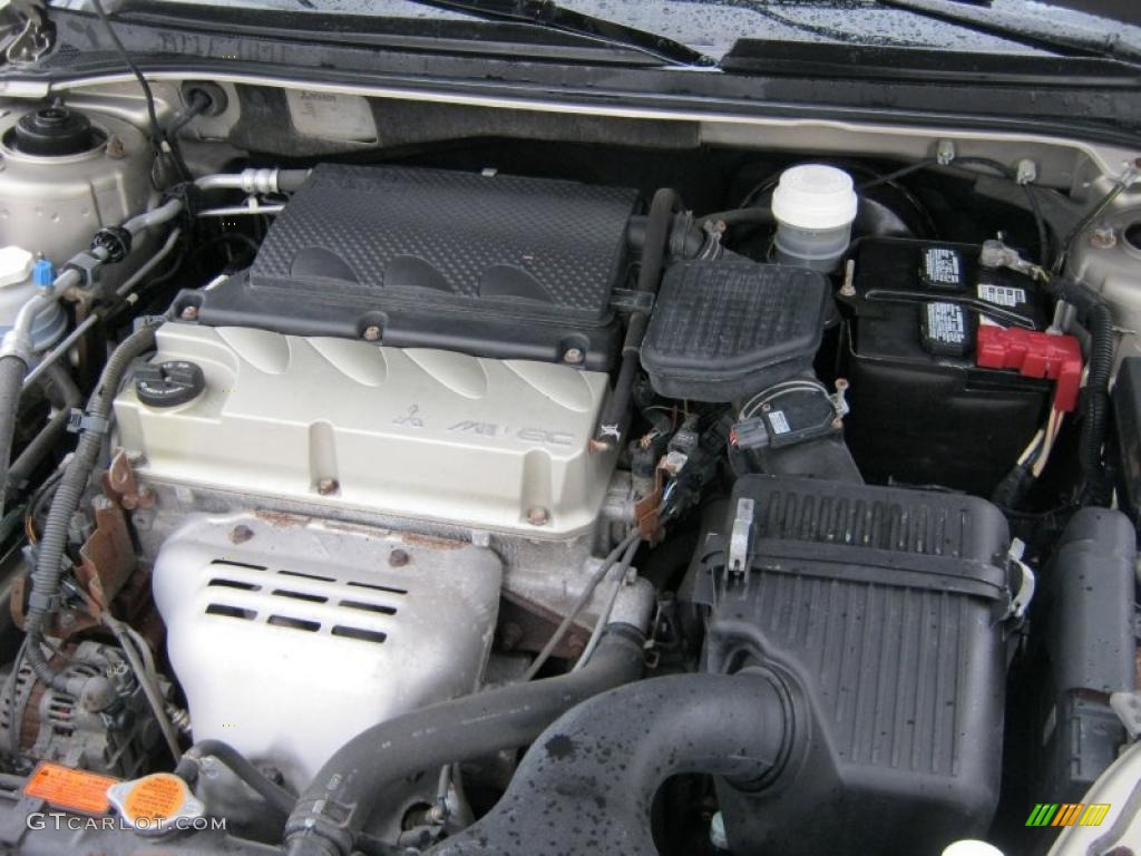 2006 Mitsubishi Galant ES 2.4 Liter SOHC 16 Valve MIVEC 4 Cylinder Engine Photo #39423218