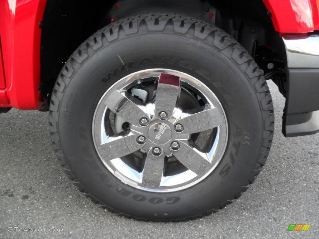 2011 GMC Canyon SLE Extended Cab 4x4 Wheel Photo #39423390