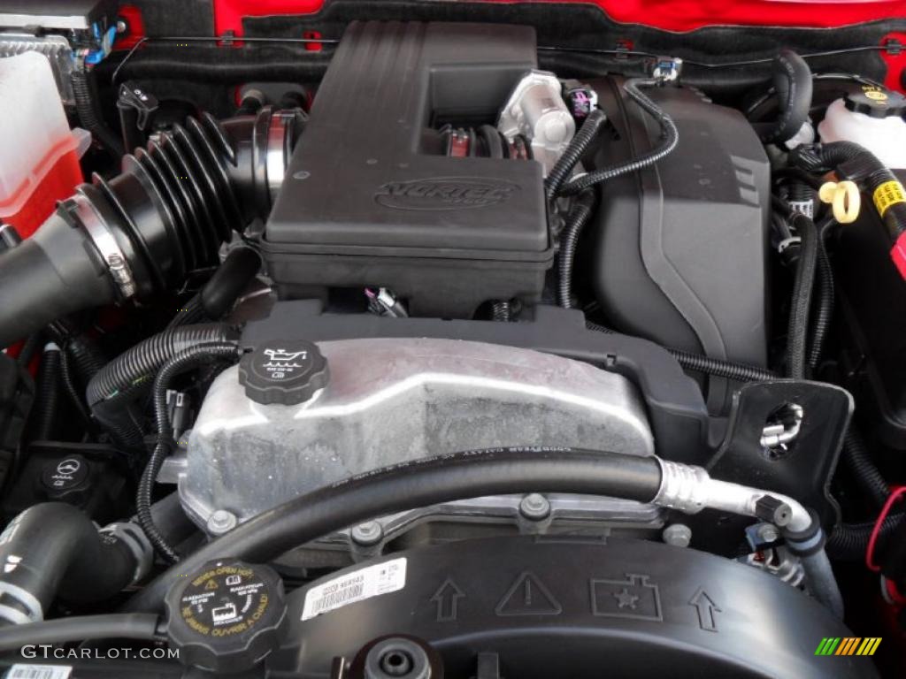 2011 GMC Canyon SLE Extended Cab 4x4 3.7 Liter DOHC 20-Valve VVT Vortec 5 Cylinder Engine Photo #39423402