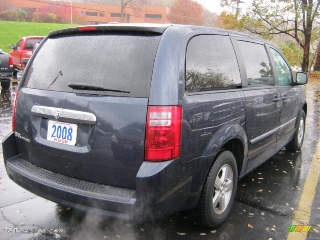Modern Blue Pearl 2008 Dodge Grand Caravan SXT Exterior Photo #39423682