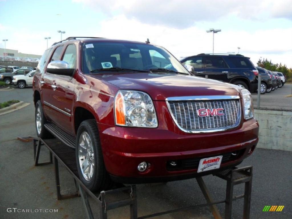 Red Jewel Tintcoat 2011 GMC Yukon SLT 4x4 Exterior Photo #39423982