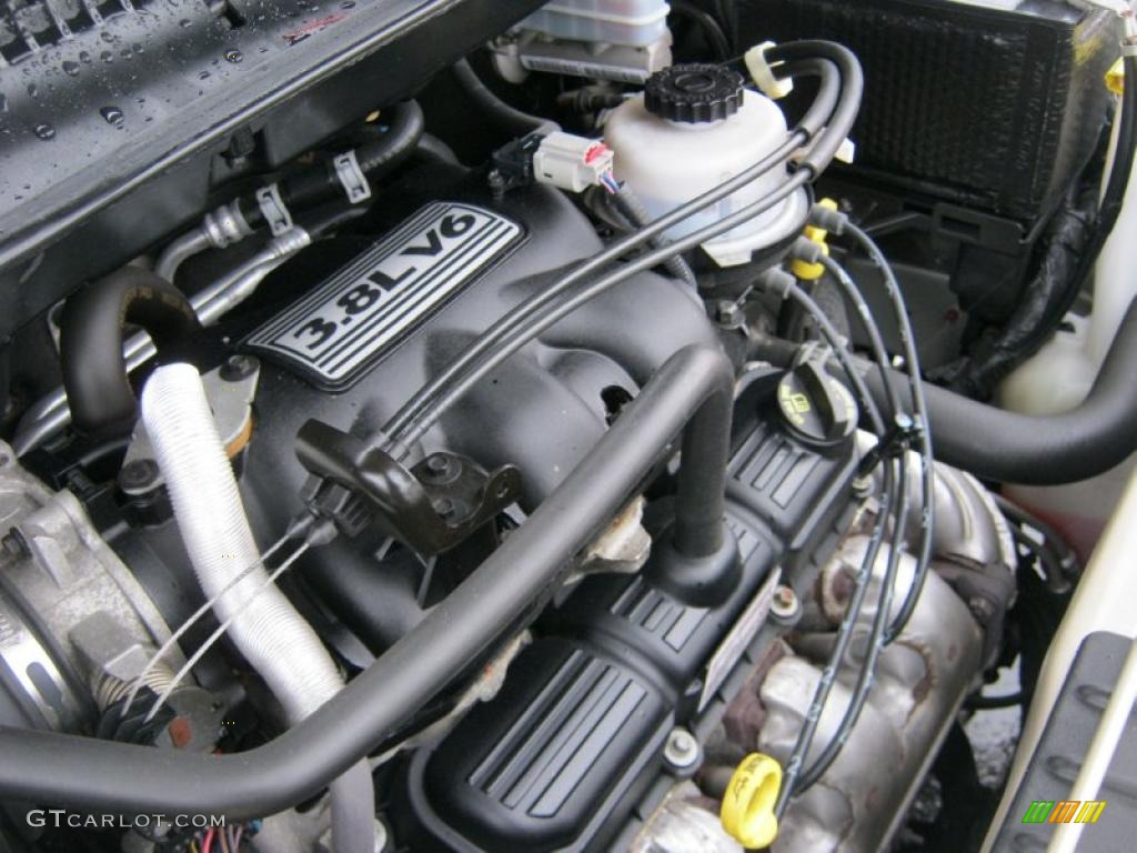 2006 Chrysler Town & Country Touring 3.8L OHV 12V V6 Engine Photo #39424778