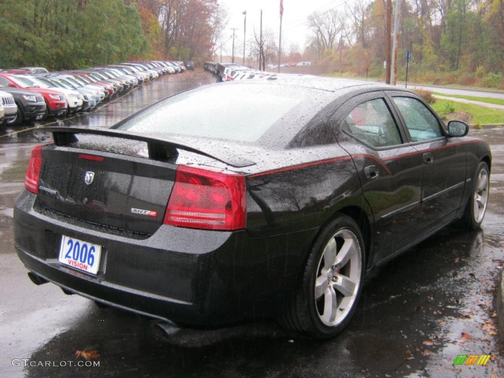 Brilliant Black Crystal Pearl 2006 Dodge Charger SRT-8 Exterior Photo #39425042