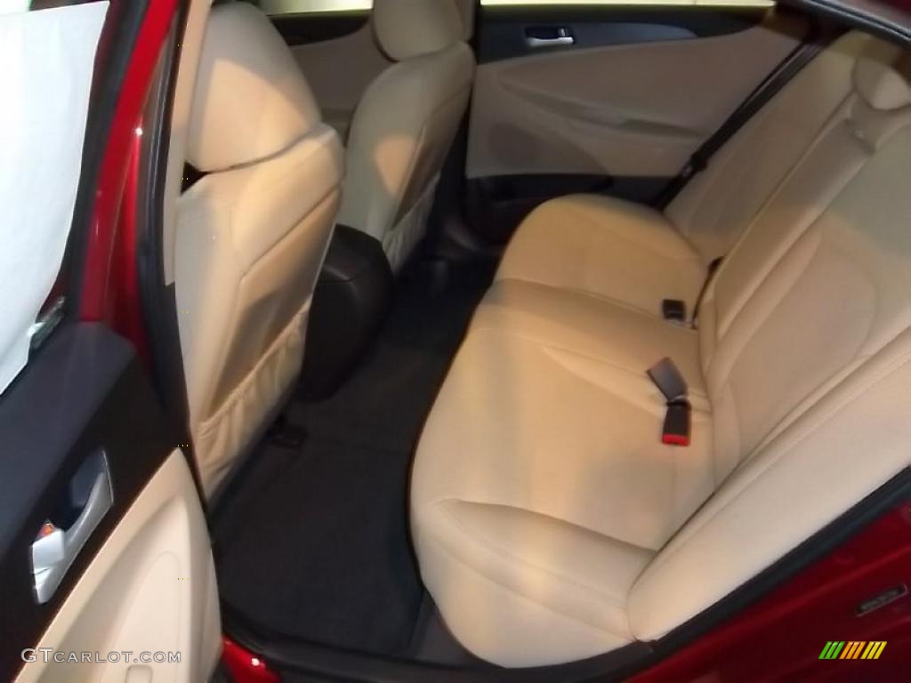 2011 Sonata GLS - Venetian Red / Camel photo #14
