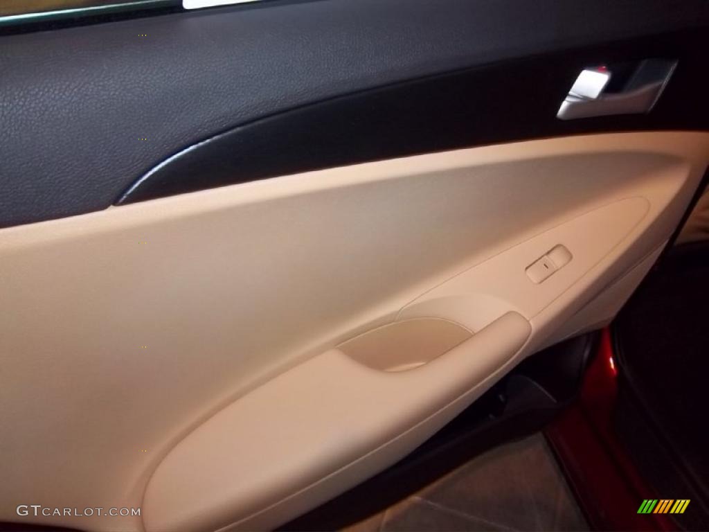 2011 Sonata GLS - Venetian Red / Camel photo #16