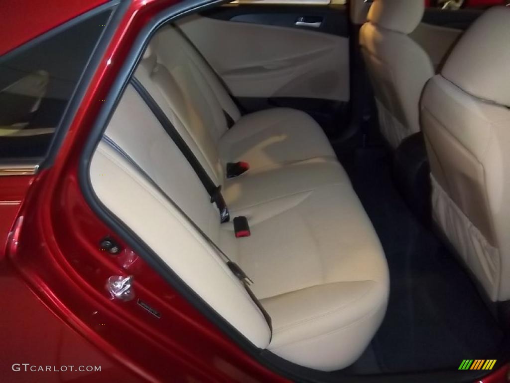 2011 Sonata GLS - Venetian Red / Camel photo #20
