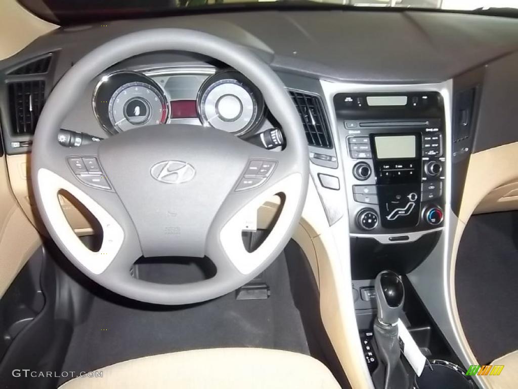2011 Sonata GLS - Venetian Red / Camel photo #23