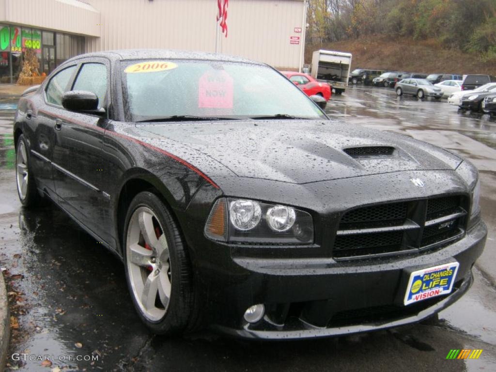 Brilliant Black Crystal Pearl 2006 Dodge Charger SRT-8 Exterior Photo #39425262