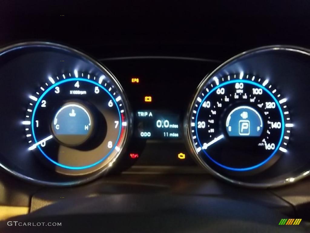 2011 Sonata GLS - Venetian Red / Camel photo #25