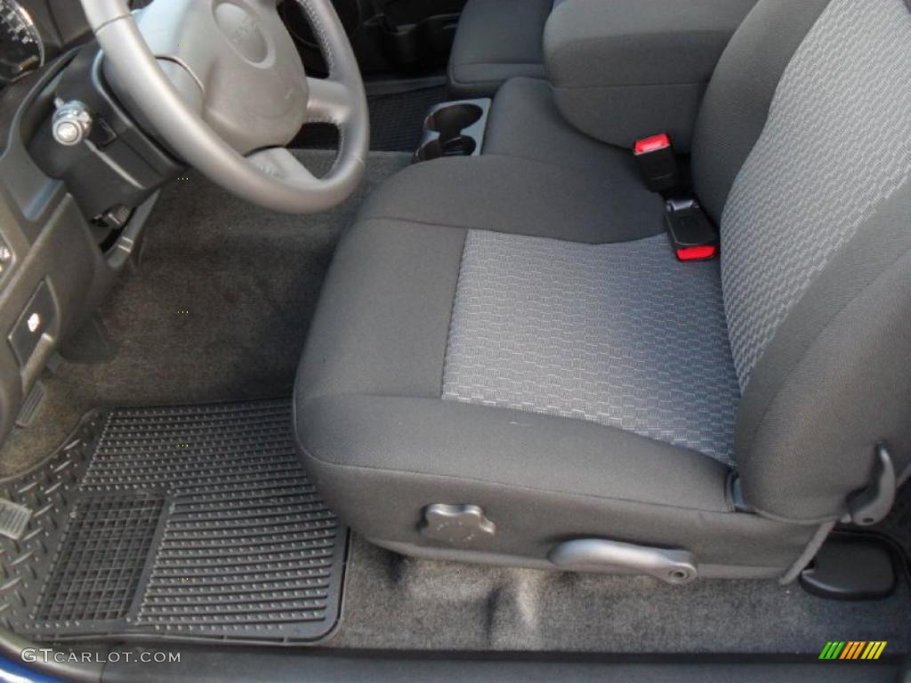 Ebony Interior 2011 GMC Canyon SLE Extended Cab Photo #39425810