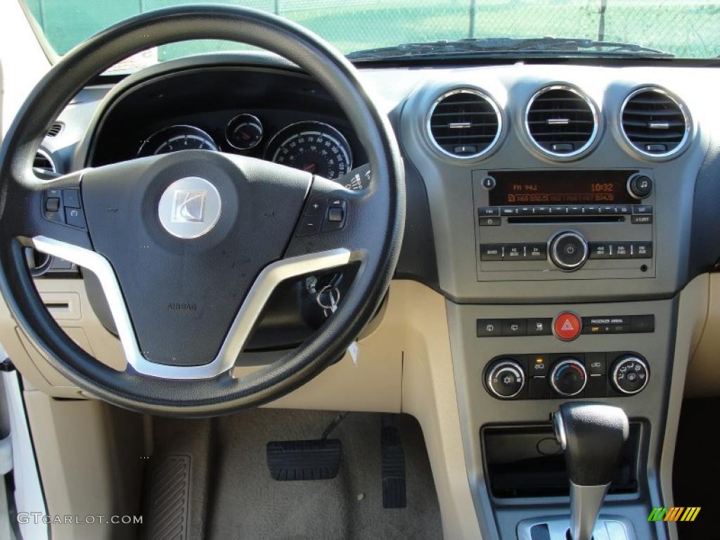 2008 Saturn VUE XE Tan Dashboard Photo #39426262