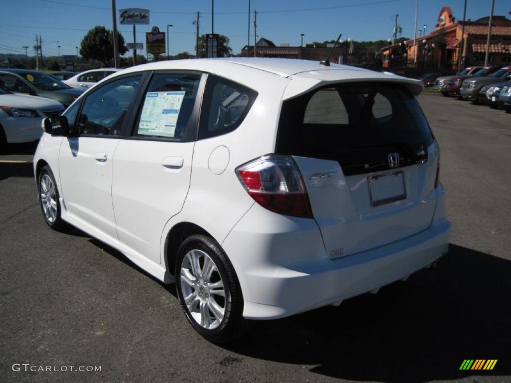 Taffeta White 2010 Honda Fit Sport Exterior Photo #39427314