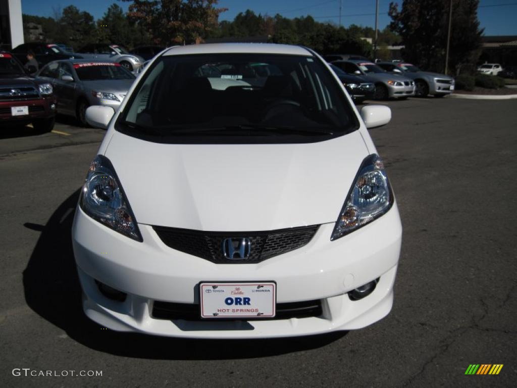 Taffeta White 2010 Honda Fit Sport Exterior Photo #39427394