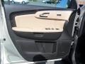 Cashmere/Ebony 2011 Chevrolet Traverse LTZ Door Panel