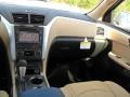 Cashmere/Ebony 2011 Chevrolet Traverse LTZ Dashboard