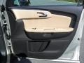 2011 Chevrolet Traverse Cashmere/Ebony Interior Door Panel Photo