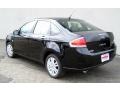 2011 Ebony Black Ford Focus SEL Sedan  photo #3