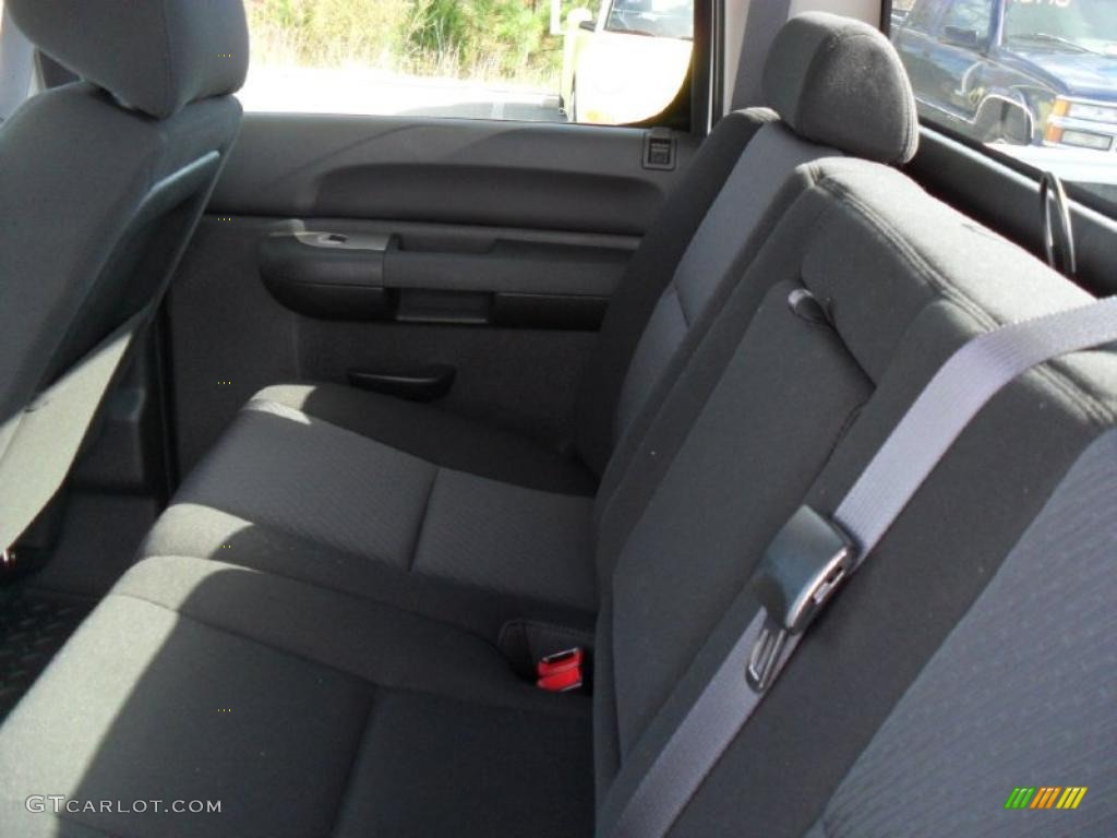 Dark Titanium Interior 2011 Chevrolet Silverado 1500 LS Crew Cab Photo #39428162