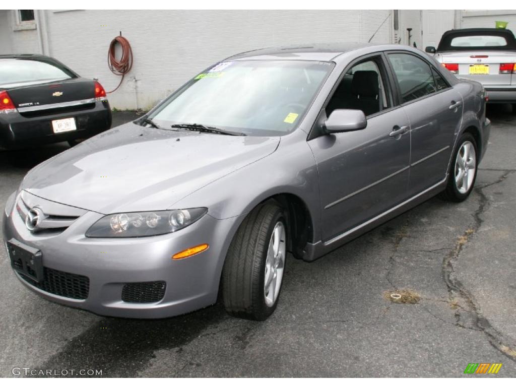 Tungsten Gray Metallic 2007 Mazda MAZDA6 i Sport Sedan Exterior Photo #39428466