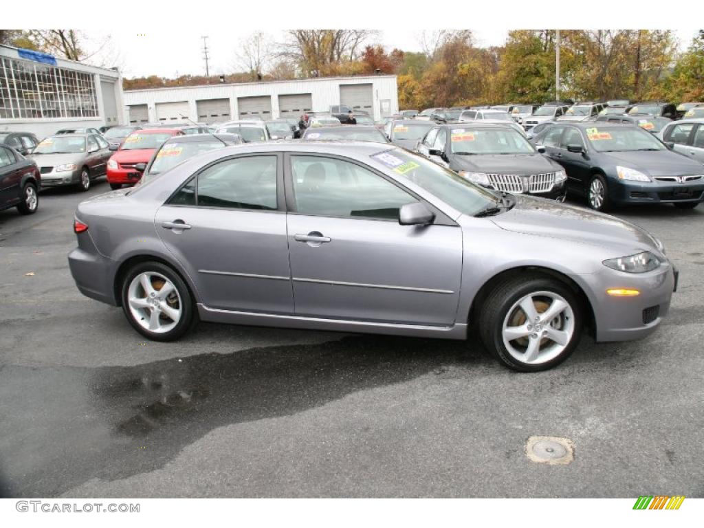 Tungsten Gray Metallic 2007 Mazda MAZDA6 i Sport Sedan Exterior Photo #39428522