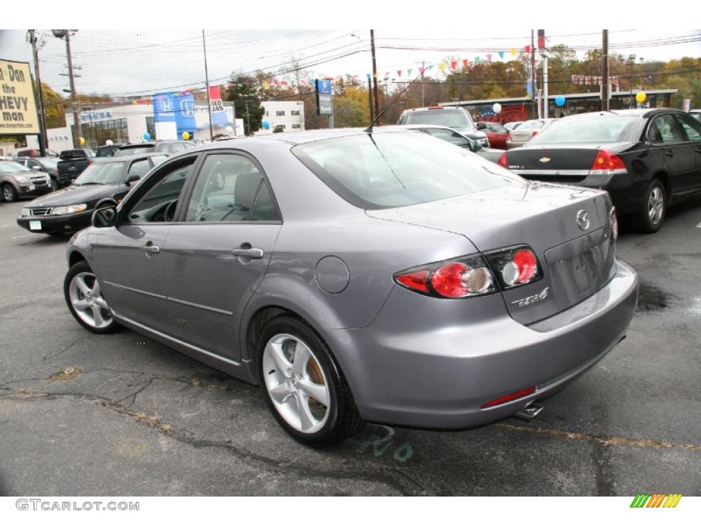 Tungsten Gray Metallic 2007 Mazda MAZDA6 i Sport Sedan Exterior Photo #39428574