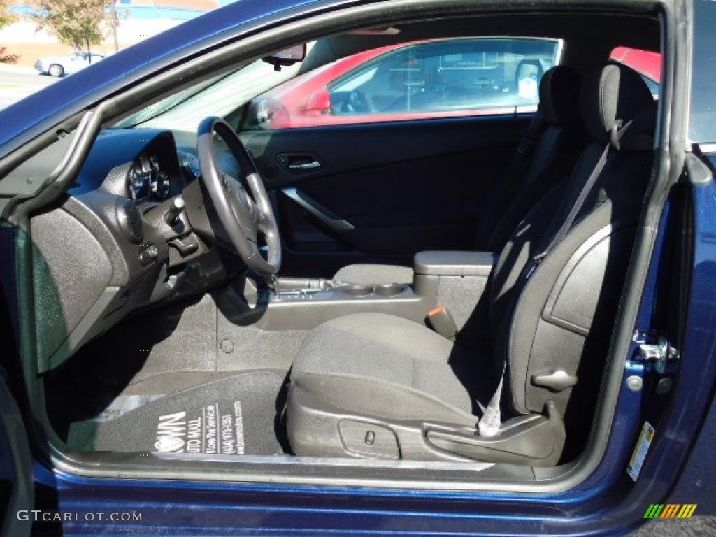 Ebony Black Interior 2008 Pontiac G6 GT Coupe Photo #39429026