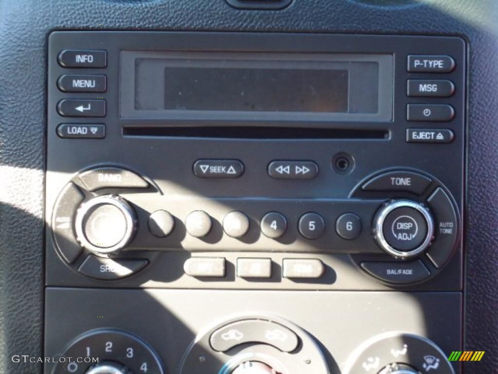 2008 Pontiac G6 GT Coupe Controls Photo #39429110