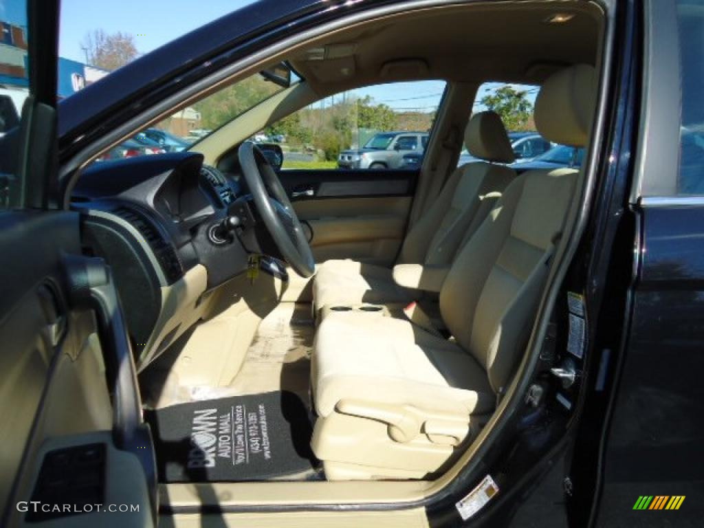 2008 CR-V LX 4WD - Nighthawk Black Pearl / Ivory photo #5