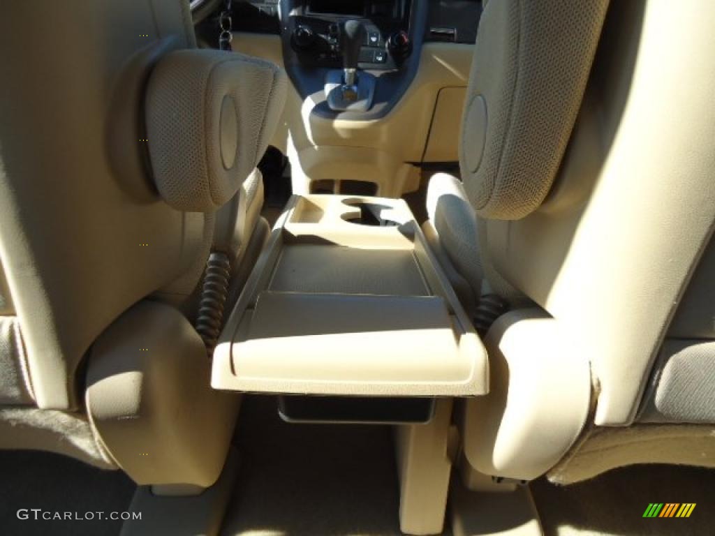 2008 CR-V LX 4WD - Nighthawk Black Pearl / Ivory photo #9