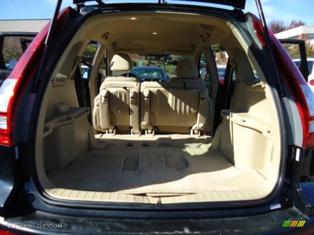2008 CR-V LX 4WD - Nighthawk Black Pearl / Ivory photo #15