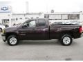 Dark Crimson Metallic 2009 GMC Sierra 1500 Work Truck Extended Cab 4x4 Exterior