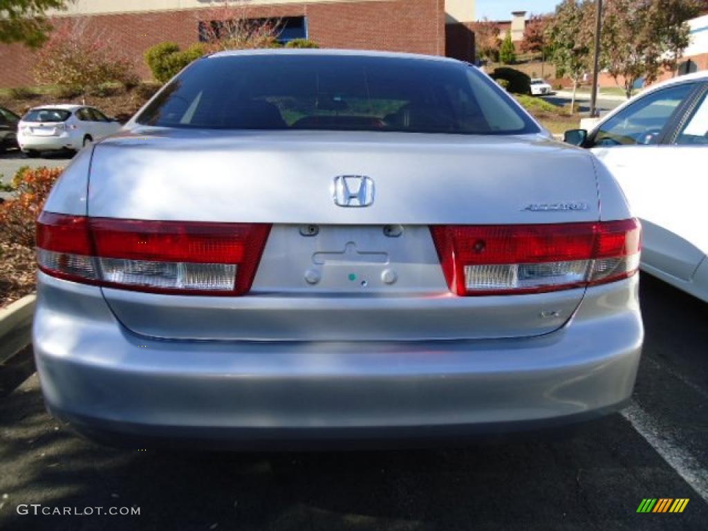 2003 Accord EX-L Sedan - Satin Silver Metallic / Black photo #4