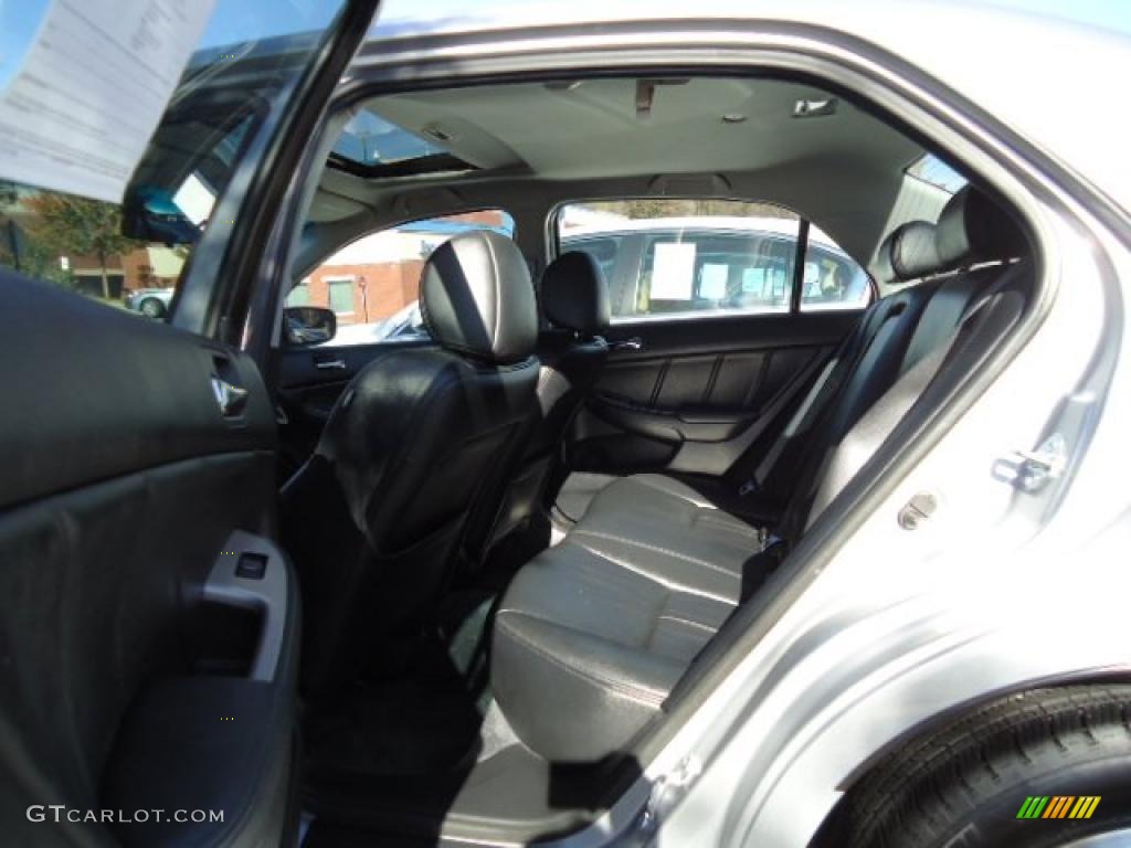 2003 Accord EX-L Sedan - Satin Silver Metallic / Black photo #8
