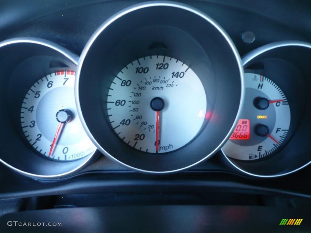 2009 Mazda MAZDA3 i Touring Sedan Gauges Photo #39429654
