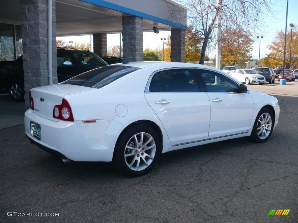 Summit White 2010 Chevrolet Malibu LTZ Sedan Exterior Photo #39429754
